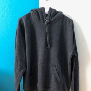 H&M ∙ Blue-Gray Heathered Oversized Hoodie
